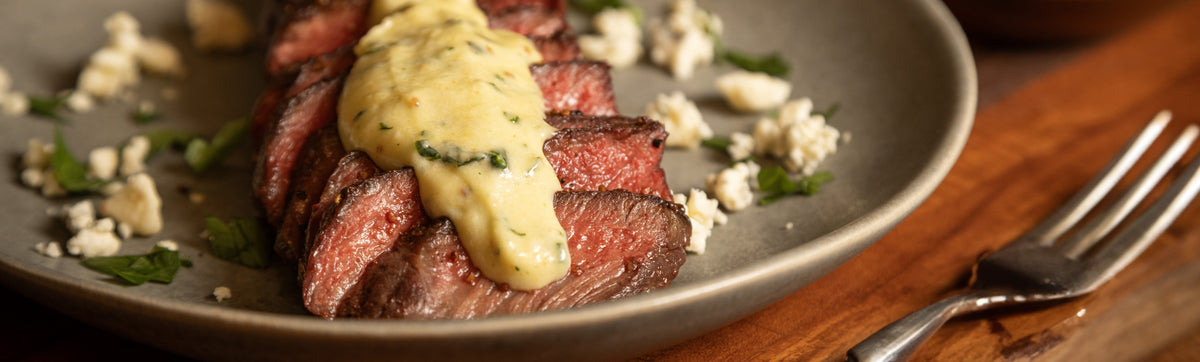 Denver Steak with Gorgonzola Cream Sauce – Meat Church