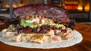 Cheesy Tater Tot Burrito as seen on The Tonight Show