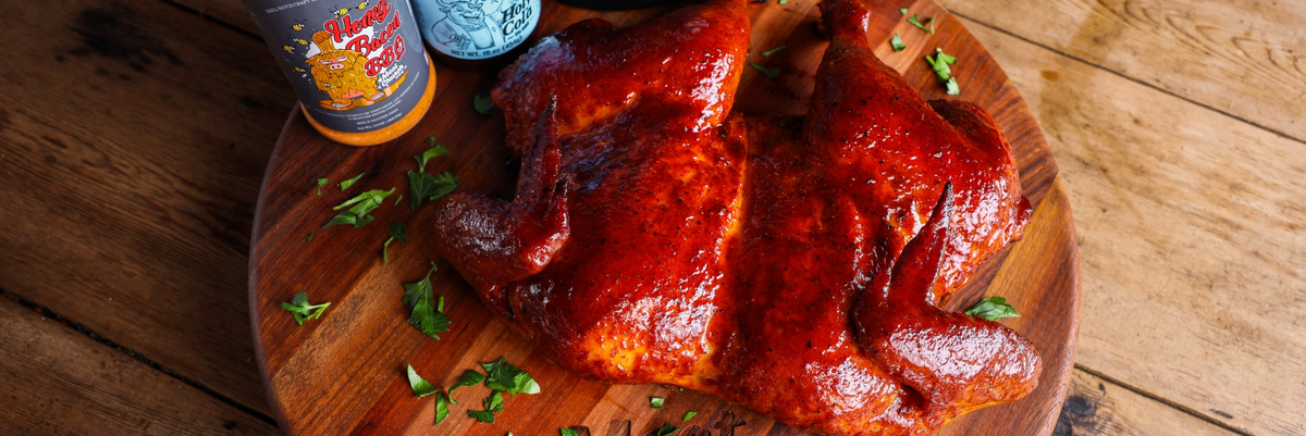 Spatchcocked BBQ Chicken