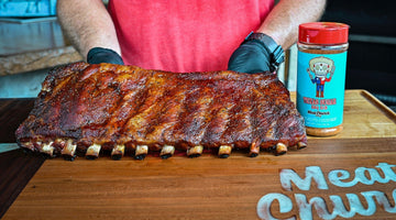 Texas Sugar Dry Rub Ribs - Memphis Style Ribs