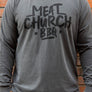 Meat Church BBQ Long Sleeve Comfort Colors T-Shirt