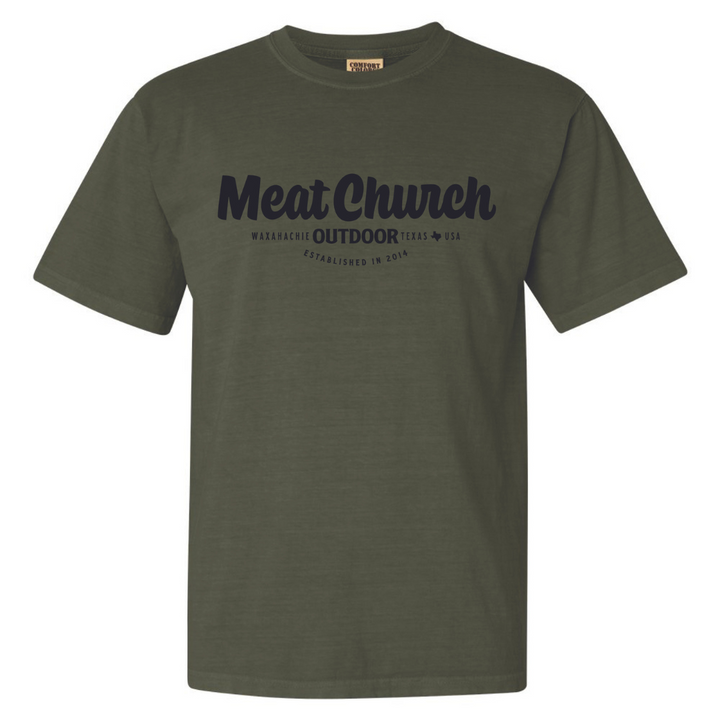Meat Church Outdoor Comfort Colors T-Shirt