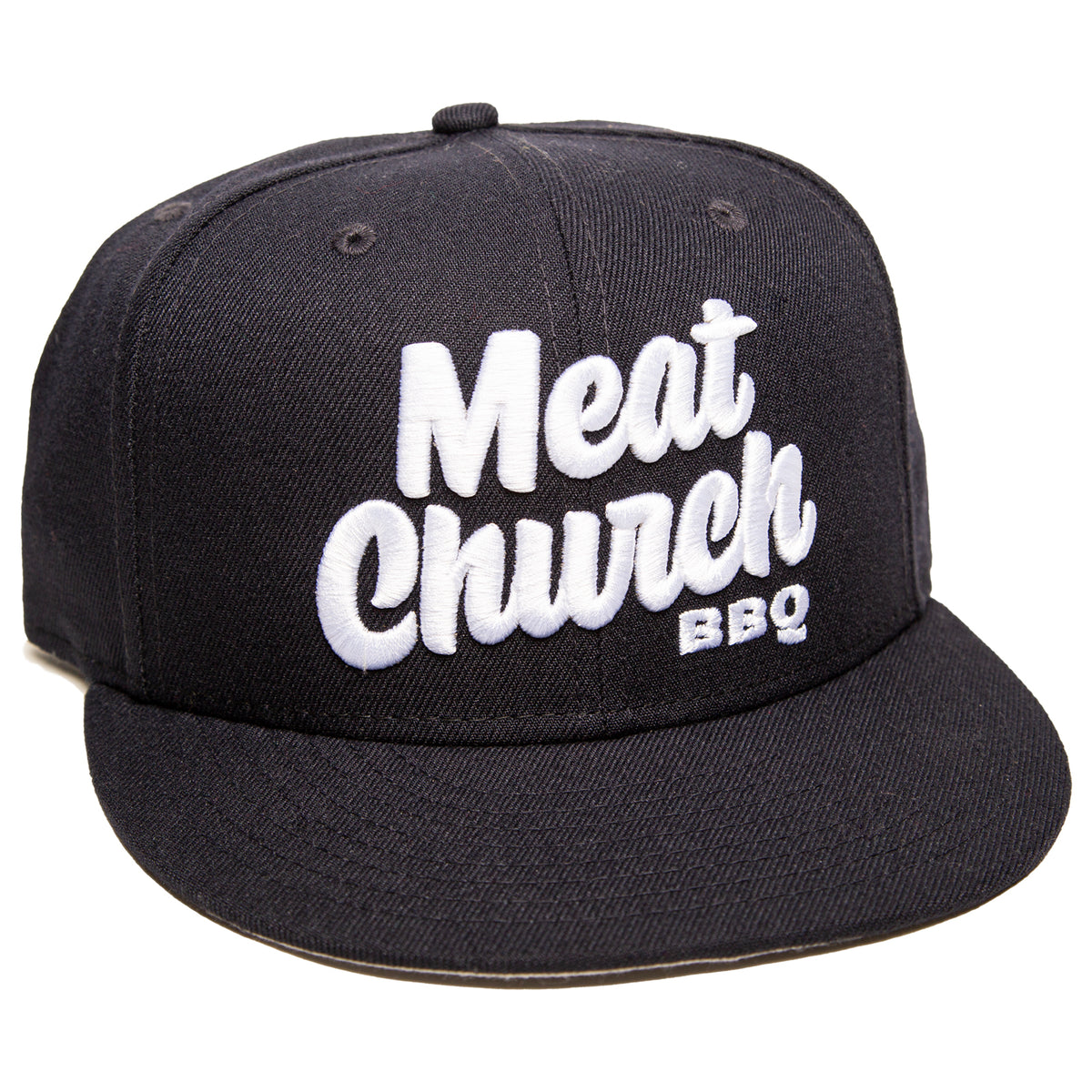 Meat Church New Era Fitted Hat Navy