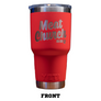 YETI Meat Church Meato Rambler 30oz.