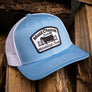 Tejas BBQ Patch Hat - Carolina Blue/White