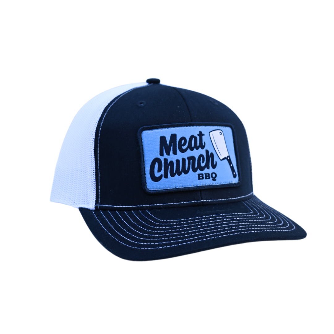 Navy Cleaver Hat – Meat Church