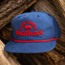 Slow Cooked Rope Hat - Navy/Red