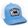Tejas BBQ Patch Hat - Carolina Blue/White