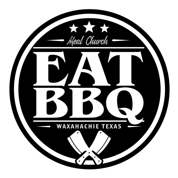 EAT BBQ Sticker Meat Church