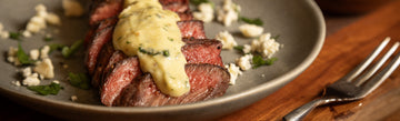 Denver Steak with Gorgonzola Cream Sauce