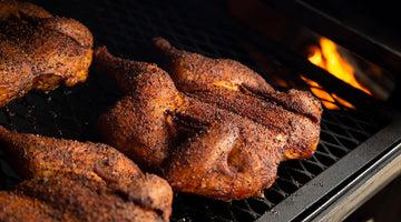 Smoked Chicken with Alabama White Sauce