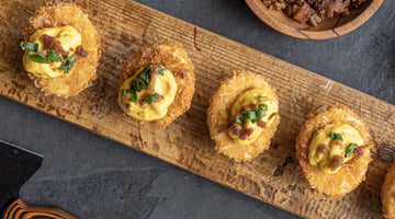 Deep Fried Deviled Eggs