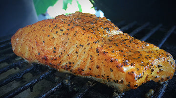 Honey Glazed Smoked Halibut