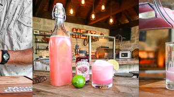 Frozen Prickly Pear Vodka Lemonade