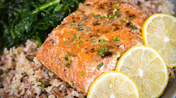 Butter Poached Canadian Salmon