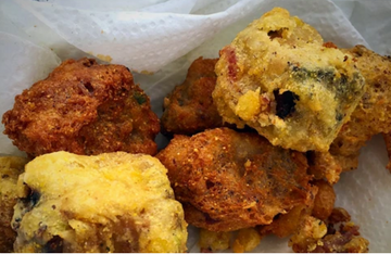 Corn Dog Brisket Bites