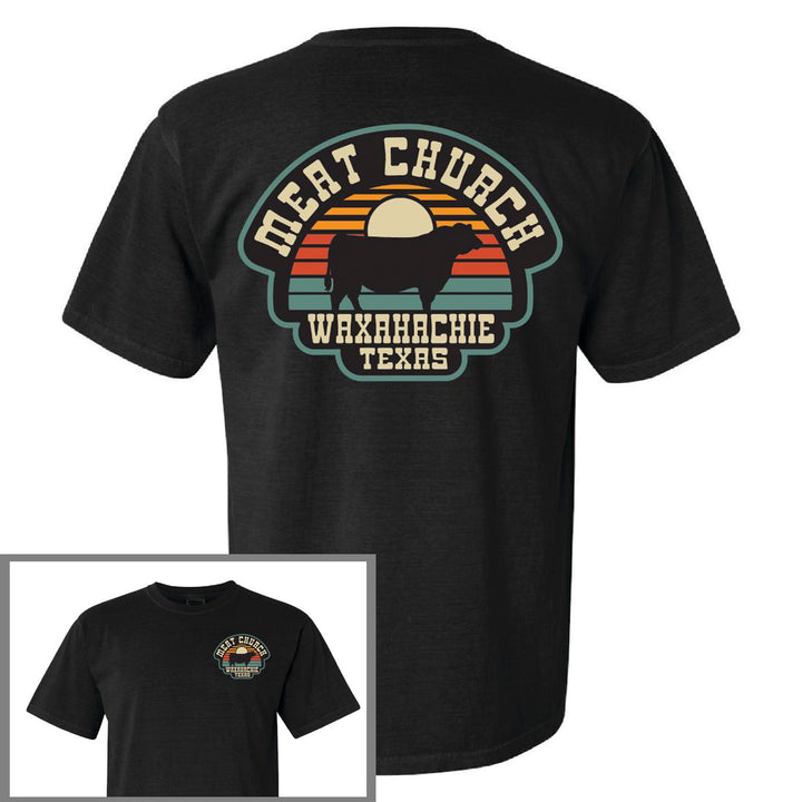 Sunset Bull Comfort Colors T-Shirt
