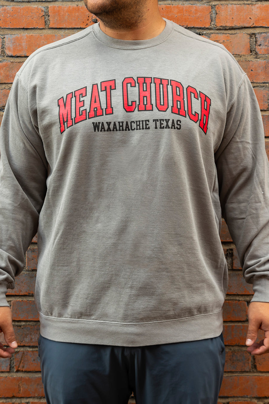 Meat Church Vintage Crewneck