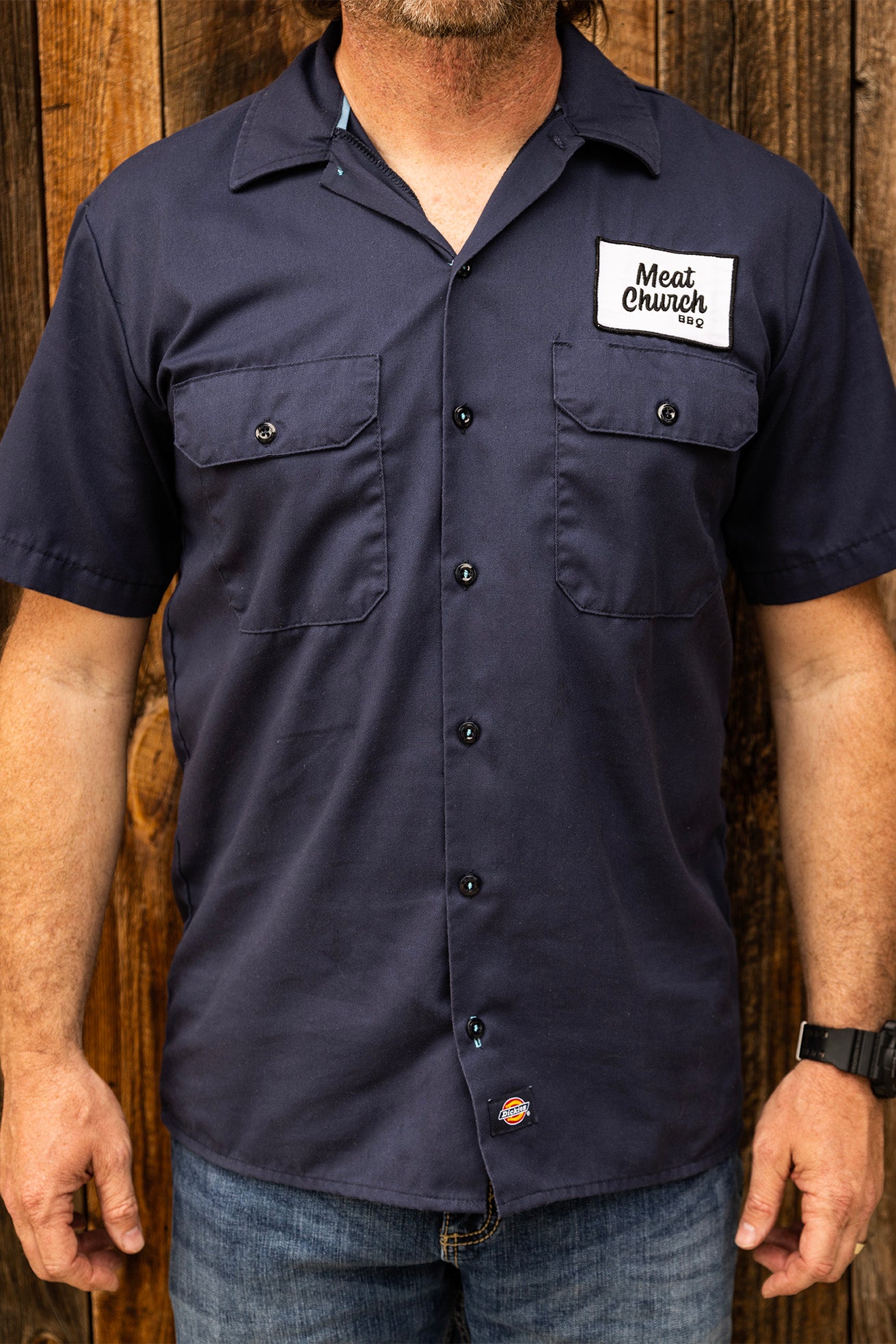 Meat Church Dickies Work Shirt XL Meat Church Dickies Work Shirt XL