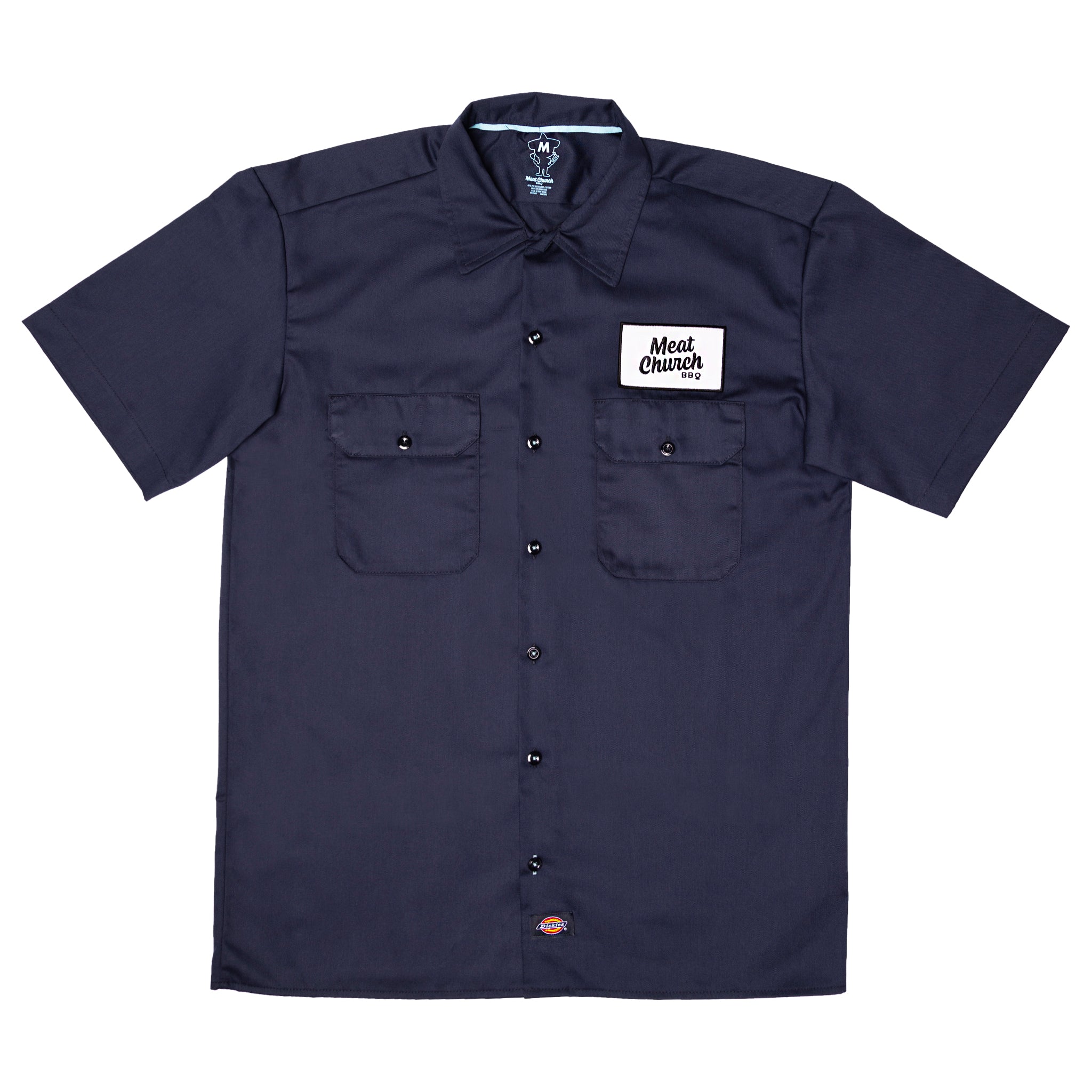 Meat Church Dickies Work Shirt XL Meat Church Dickies Work Shirt XL