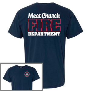Meat Church Fire Dept Comfort Colors T-Shirt