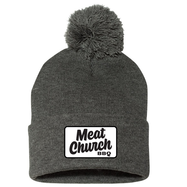 Meat Church Pom Beanie