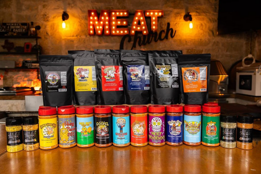 Meat Church BBQ Legendary Rubs & Seasonings for Pitmasters
