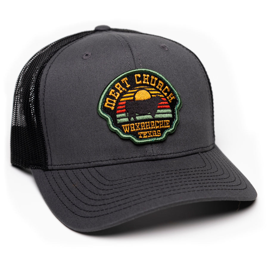 Sunset Bull Patch Hat