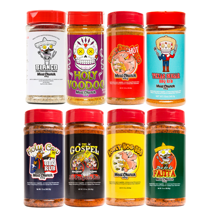 Meat Church BBQ Legendary Rubs & Seasonings for Pitmasters
