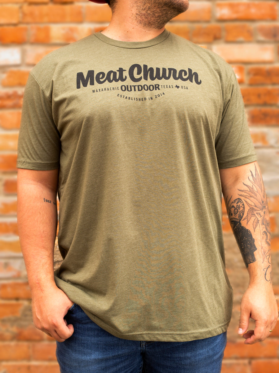 Meat Church Outdoor T-Shirt