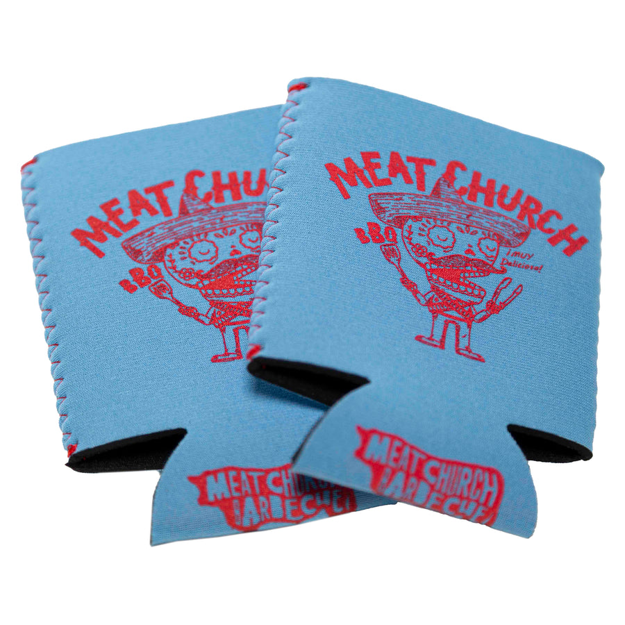 Meato Bandito Blue Can Cooler