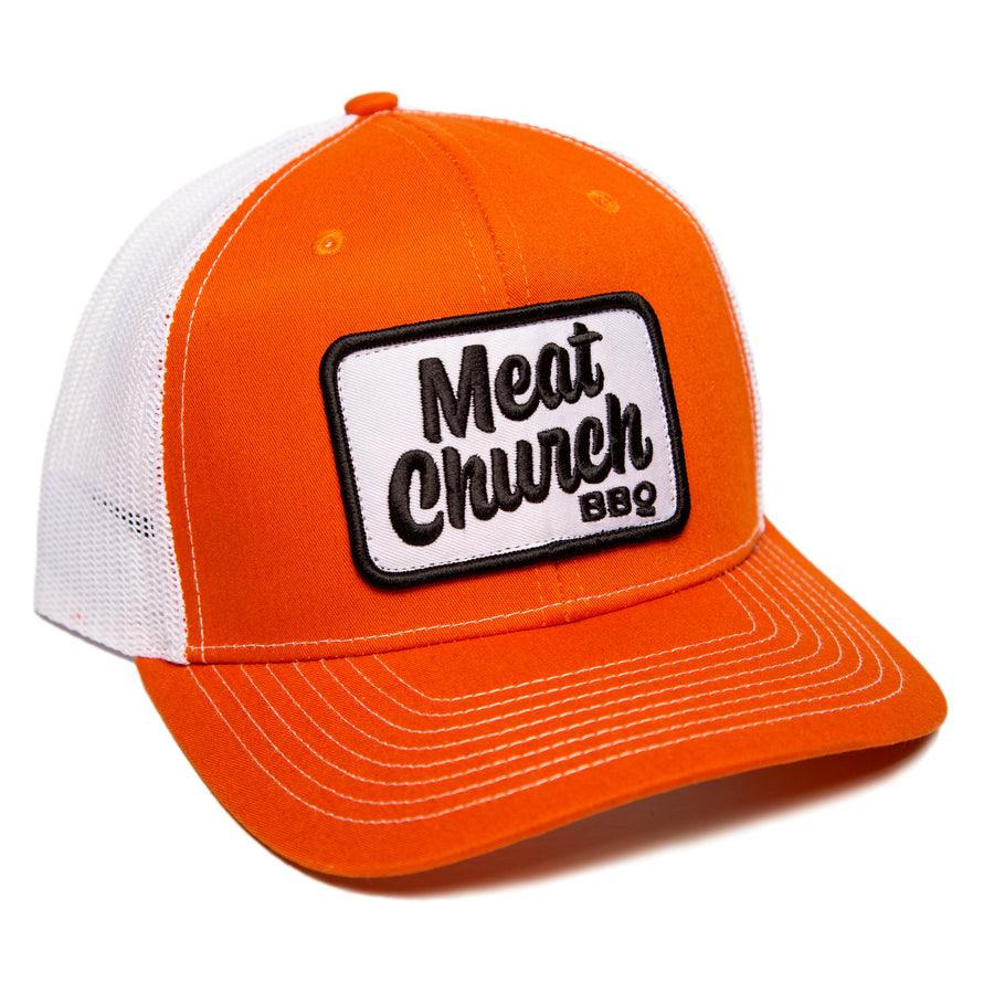 Orange Patch Hat