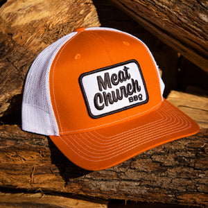 Orange Patch Hat
