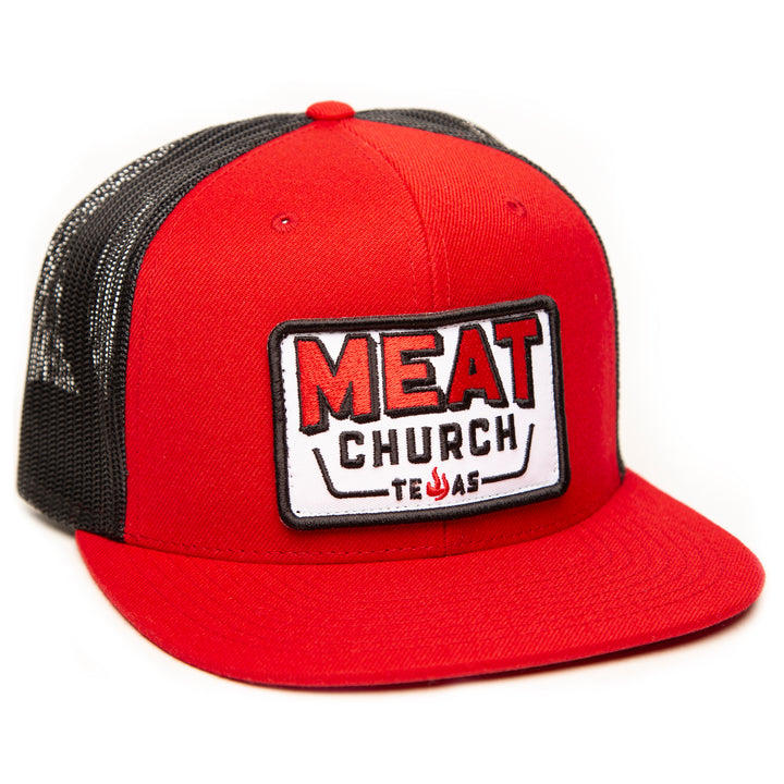 Red Patch Hat