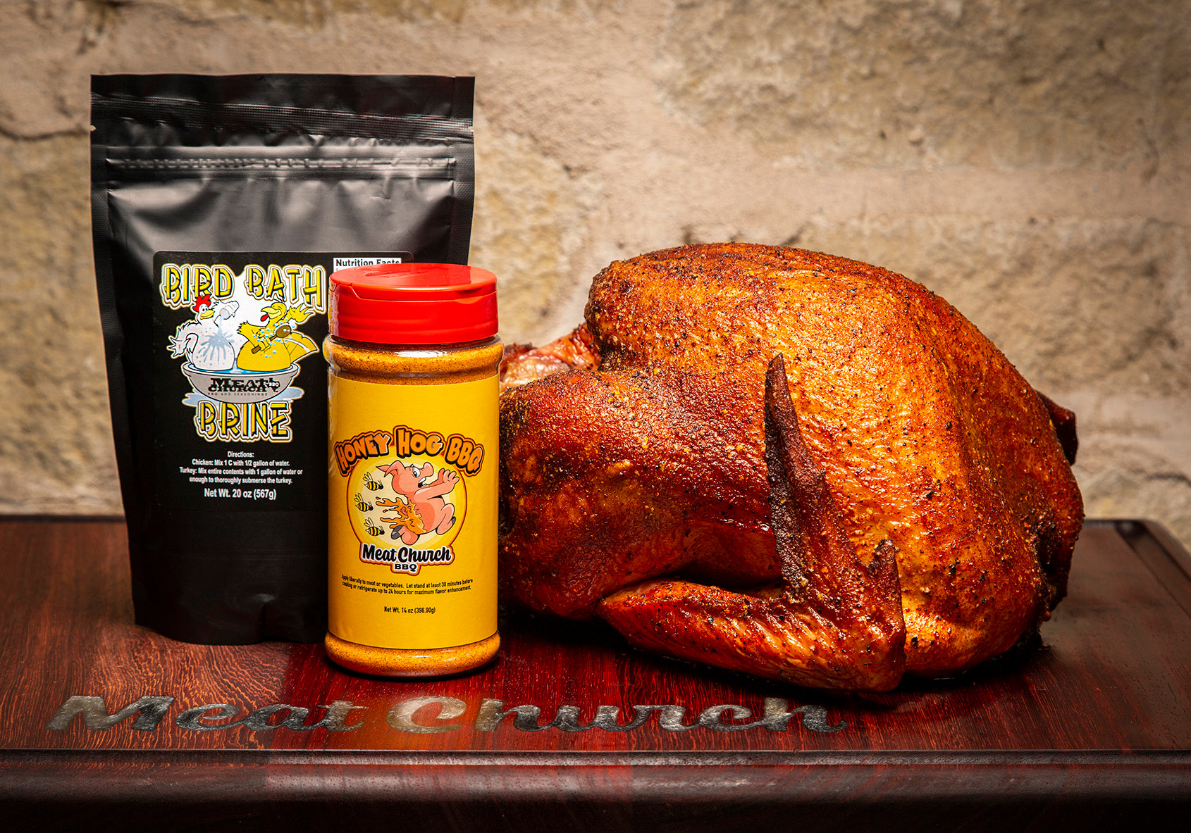 Meat Church Turkey Kit - Holy Voodoo & Bird Bath Brine