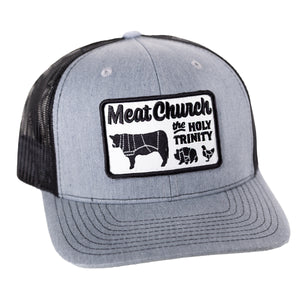 Heather Grey Holy Trinity Patch
