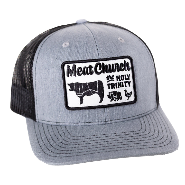 Heather Grey Holy Trinity Patch