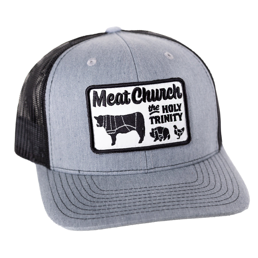 Heather Grey Holy Trinity Patch