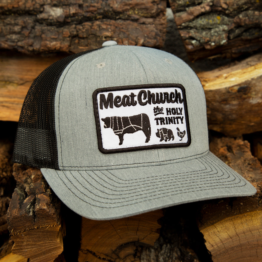 Heather Grey Holy Trinity Patch