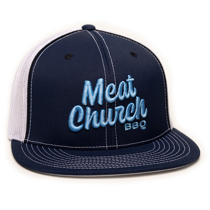 Navy with Carolina Blue Logo Snapback