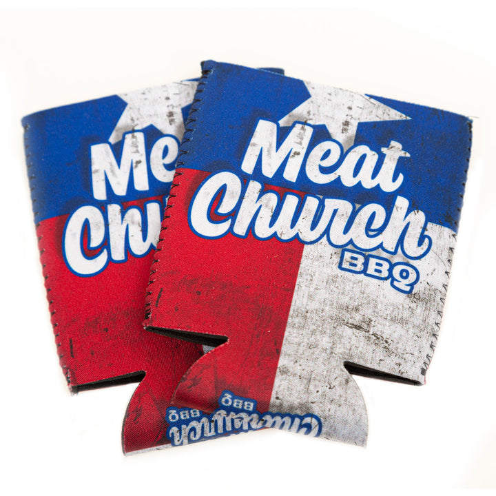 Texas BBQ Can Cooler